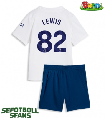 Manchester City Rico Lewis #82 Tredjeställ Barn 2026-27 Kortärmad (+ Korta byxor)